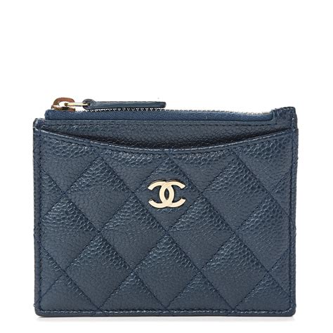 chanel phone and card holder price|Chanel zipped card holder.